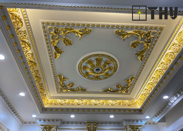 49 mẫu trần thạch cao tân cổ điển 10