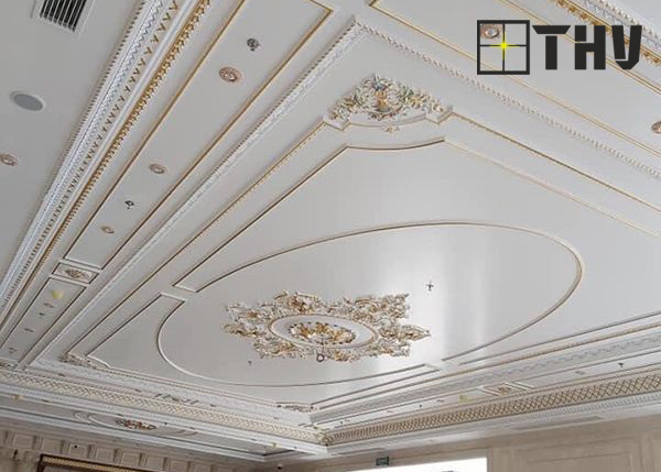 49 mẫu trần thạch cao tân cổ điển 8