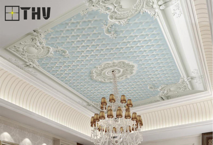 góc chỉ thạch cao