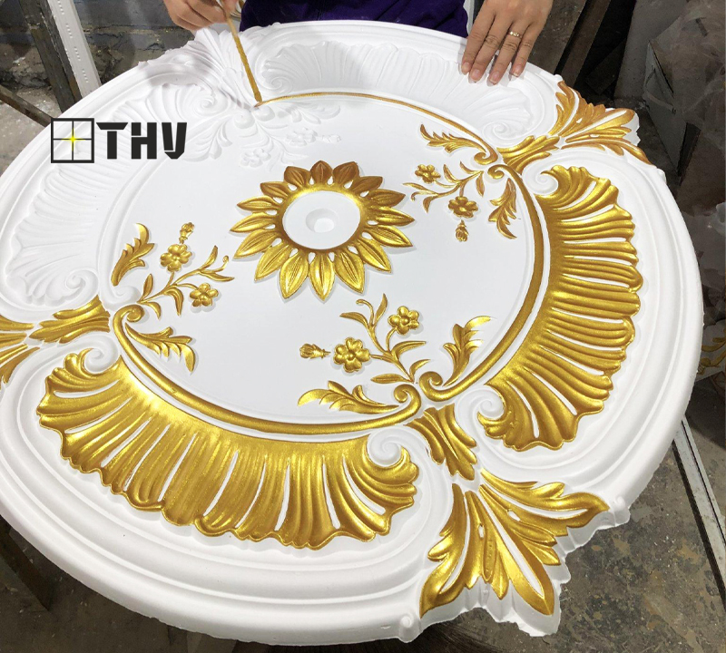 mâm thạch cao nhũ vàng là gì 1