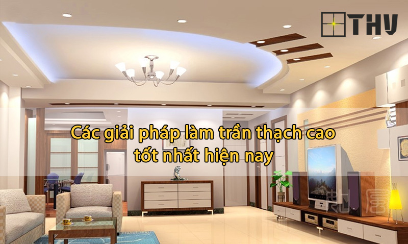 giải pháp làm trần thạch cao