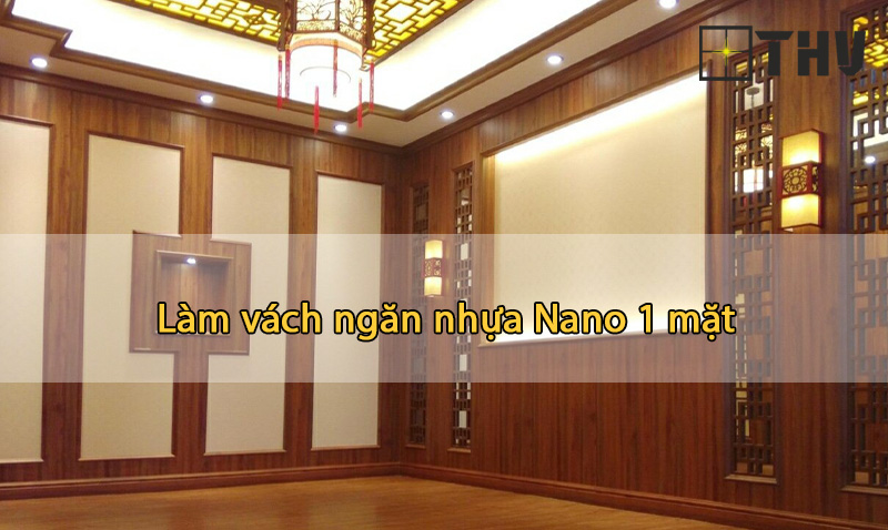 vách ngăn nhựa nano 1 mặt