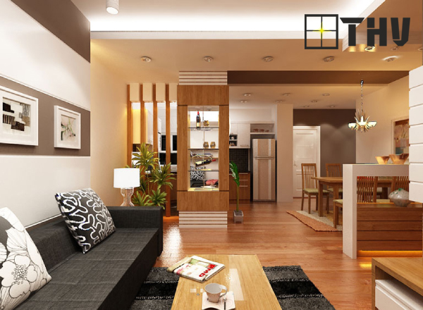 trần thạch cao phòng khách nhỏ 6