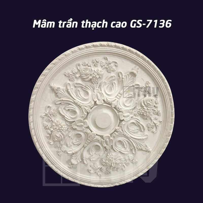 Mâm trần thạch cao GS-7136