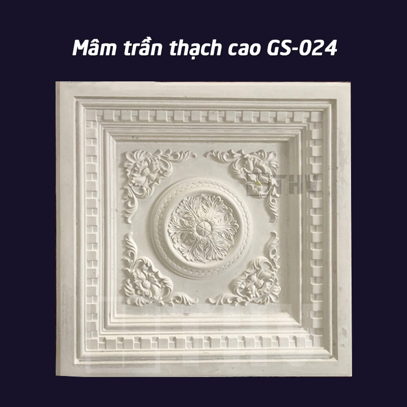 Mâm trần thạch cao GS-024