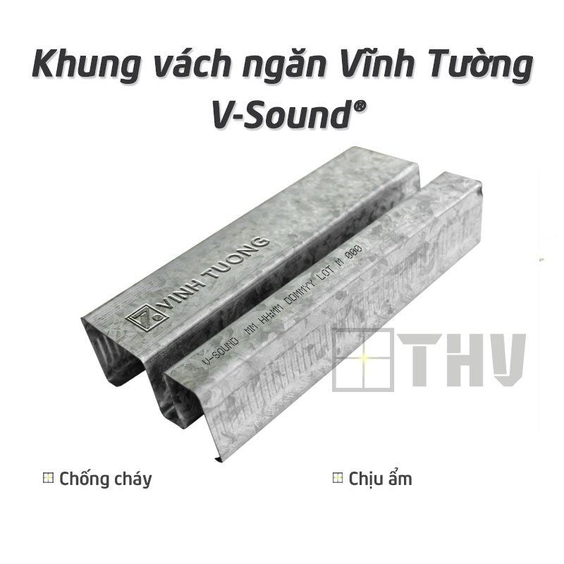 Khung vách ngăn Vĩnh Tường V-Sound®