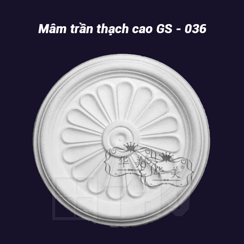 Mâm trần thạch cao GS-036