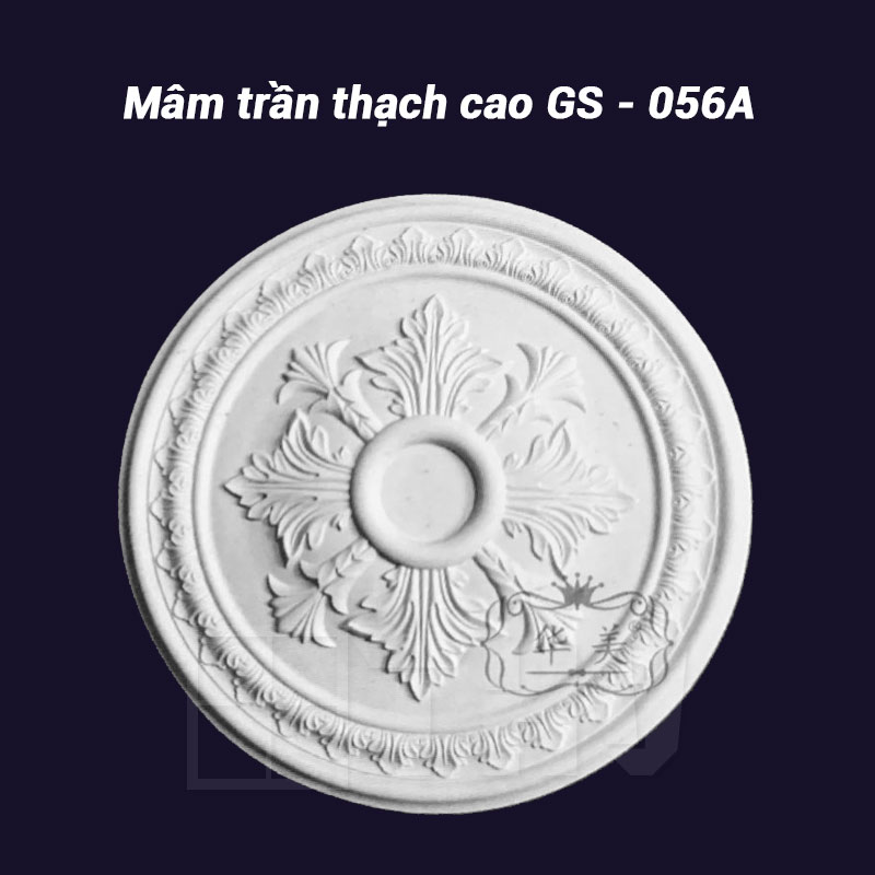 Mâm trần thạch cao GS-056A - ø800
