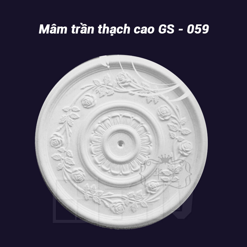 Mâm trần thạch cao GS-059