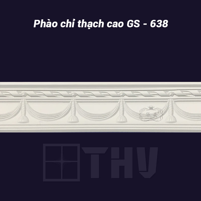 Phào chỉ thạch cao GS-638