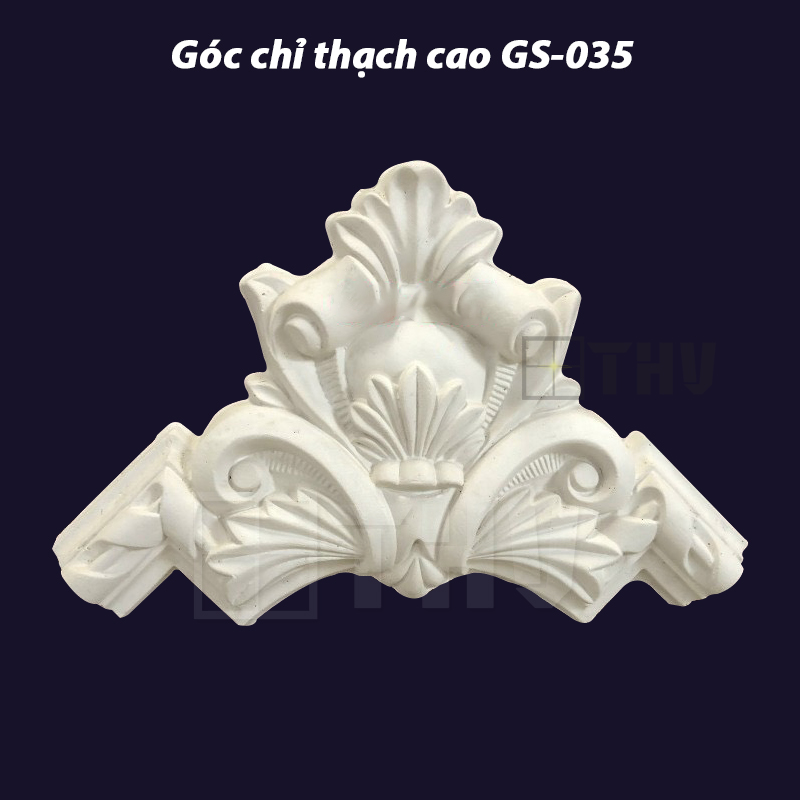 góc chỉ thạch cao gs-035