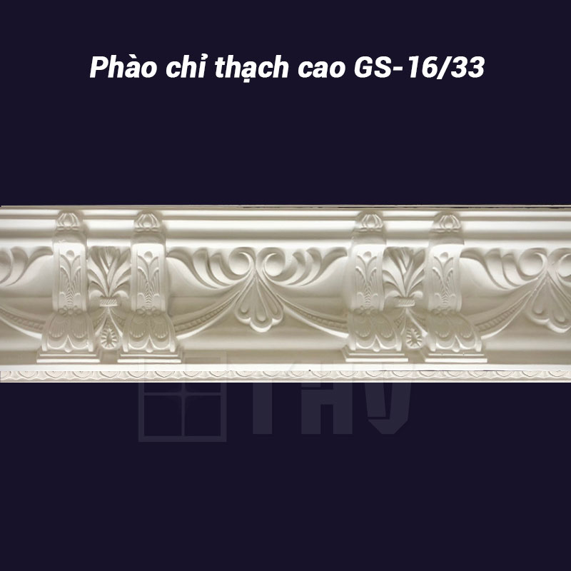 Phào chỉ thạch cao GS-16/33