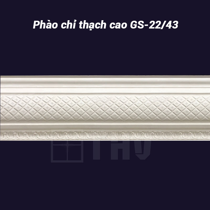 Phào chỉ thạch cao GS-22/43