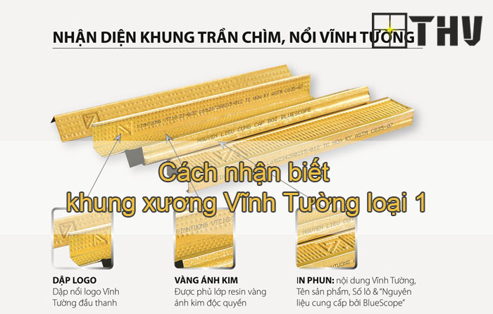 Cách nhận biết khung xương Vĩnh Tường loại 1